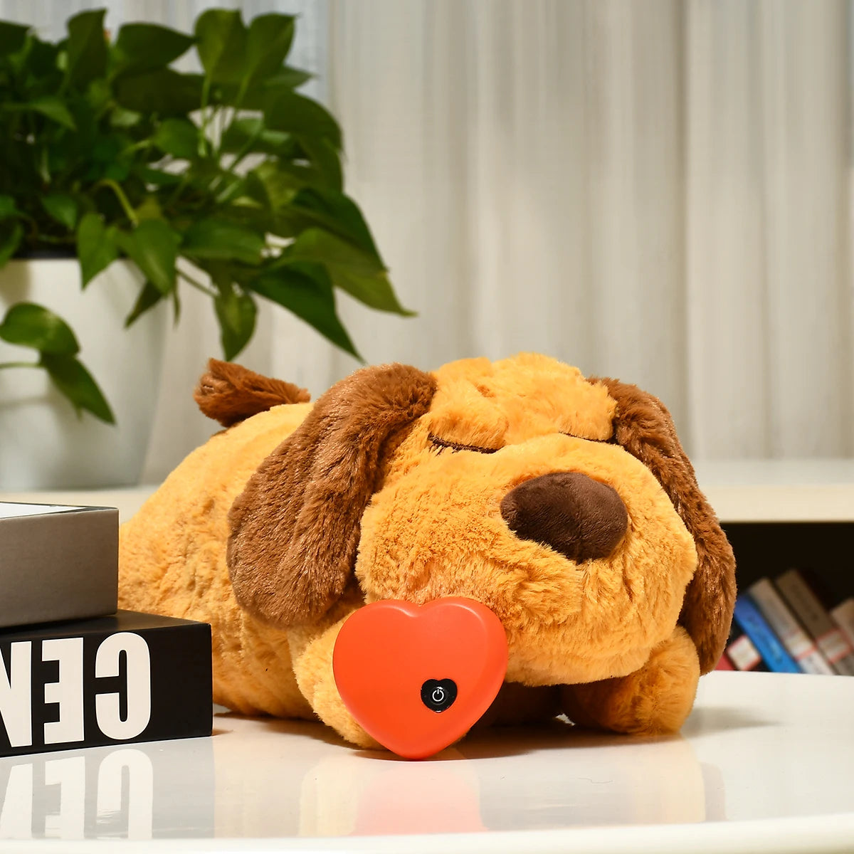 ComfortPaw™ Heartbeat Plush Toy: A Soothing Companion for Your Furry Friend